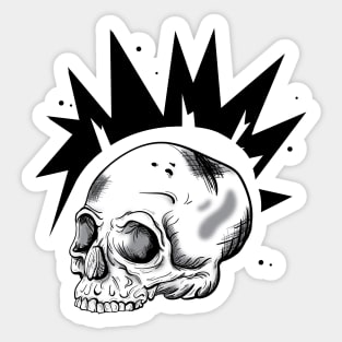 Rebel Head Sticker